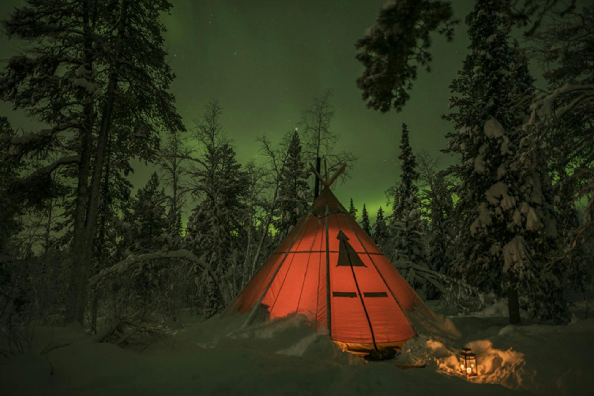 A Swedish Christmas under the Northern Lights