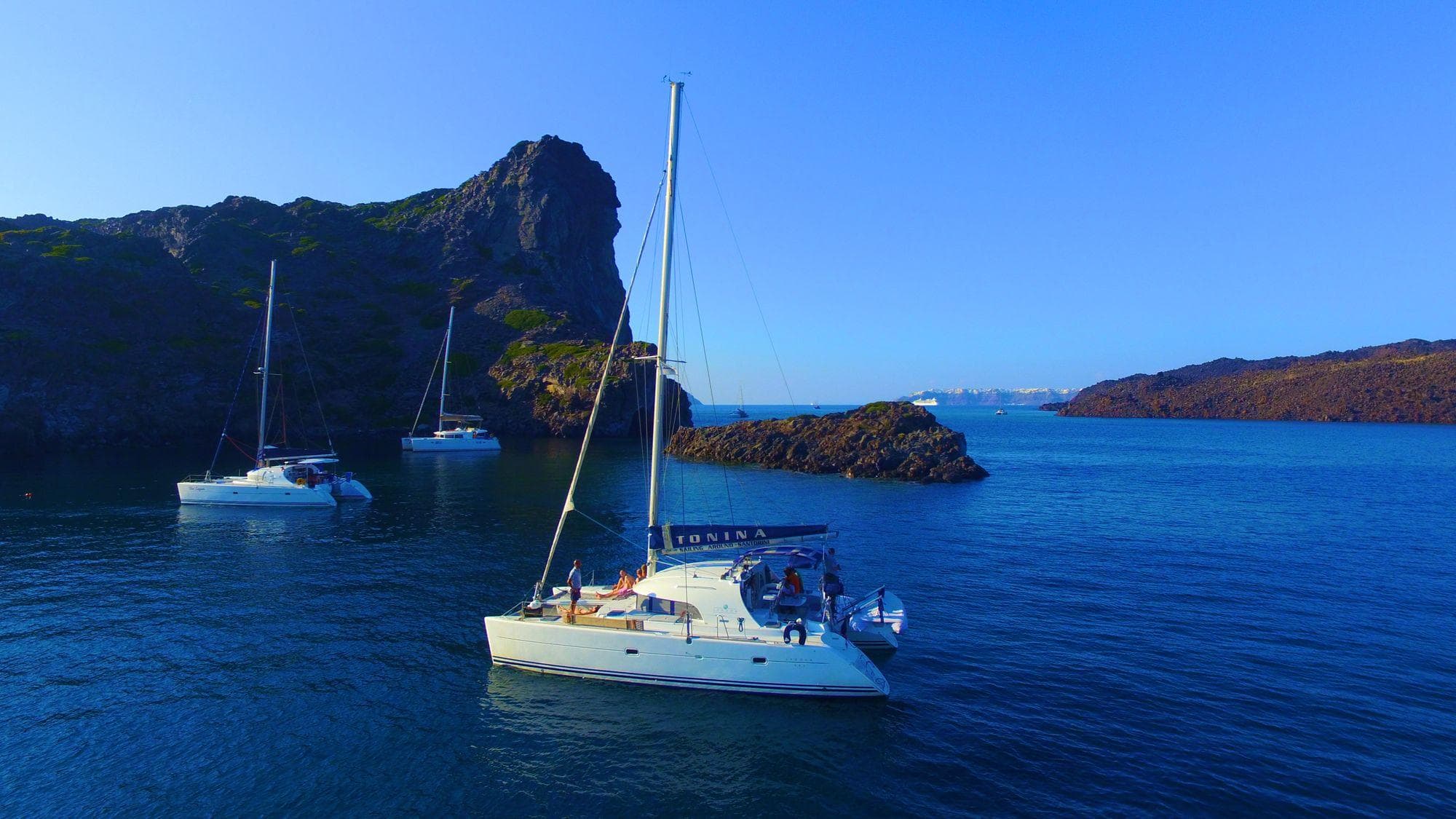 Santorini Swim & Dine Sunset Cruise