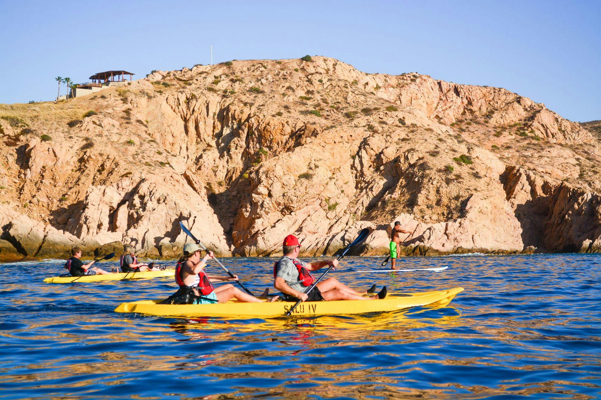 Glass-Bottom Kayaking in Cabo & Snorkeling Trip at Two Bays