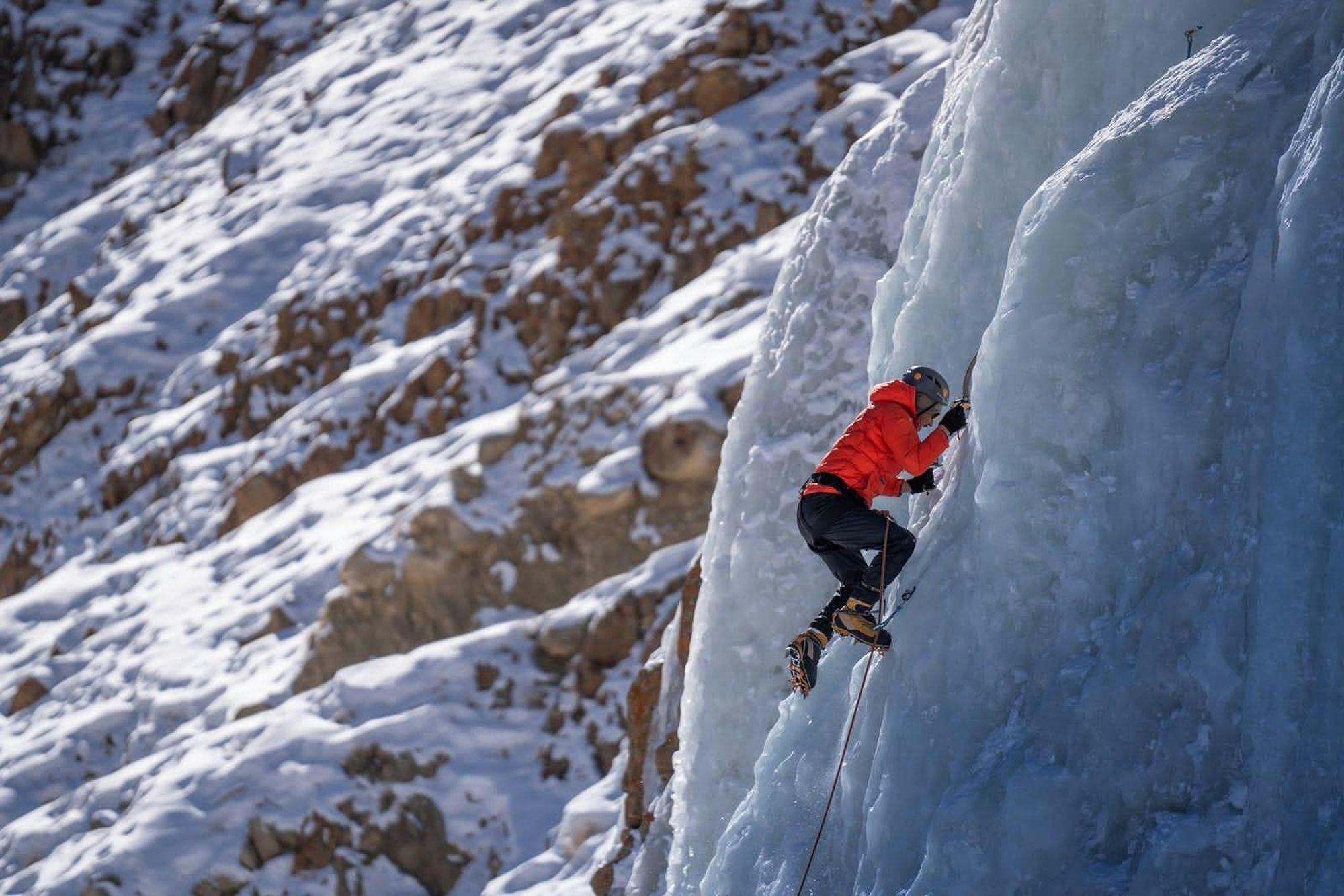 Ice Climbing in Ladakh - Basics of Ice Climbing
