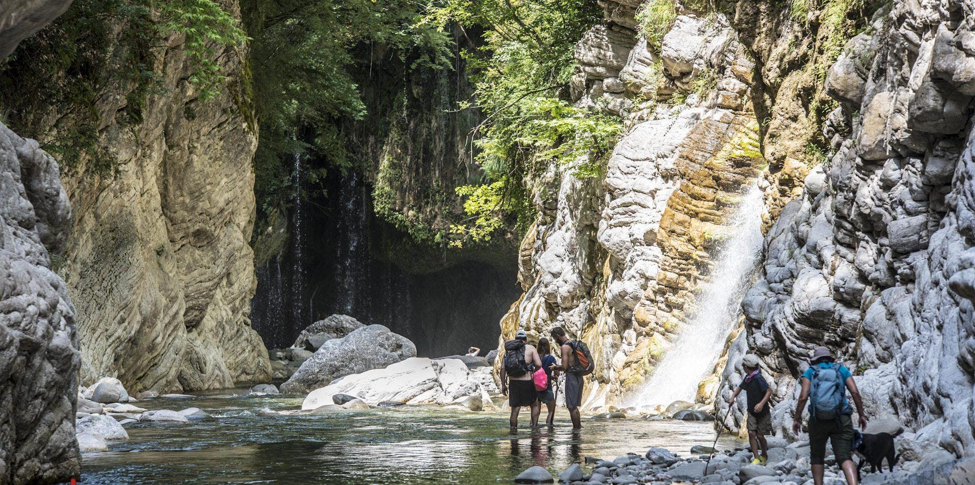 River Trekking in Orlias Gordge