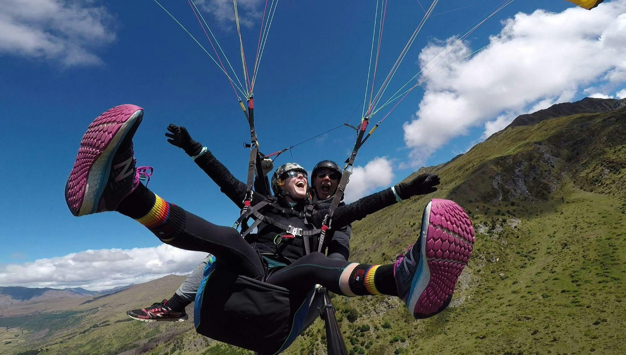 Coronet Peak Tandem Paragliding
