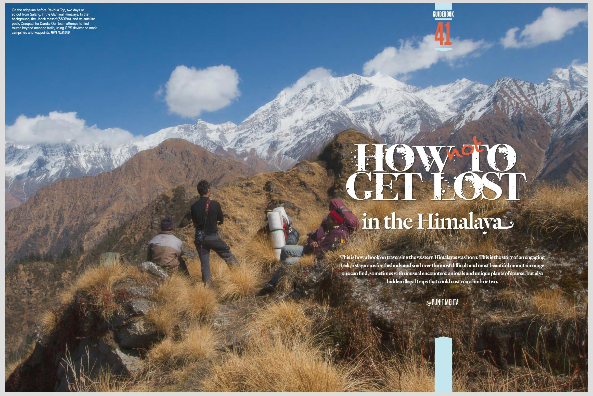 How not to get Lost in the Himalaya - TOJ Issue 06