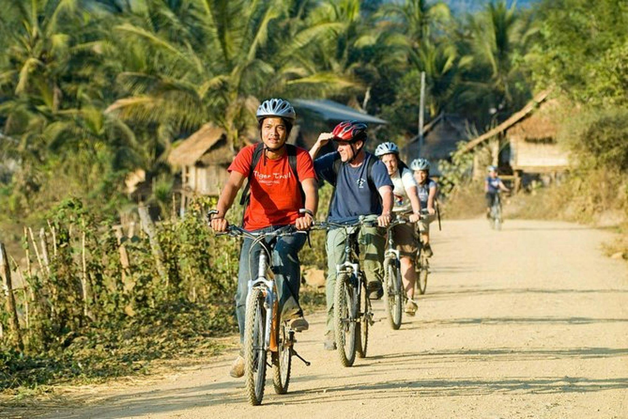 Mekong Paddle and Peddle Adventure From Vientiane