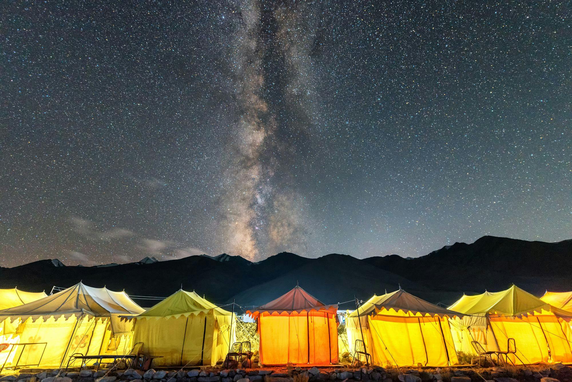 Stargazing in Changthang Valley